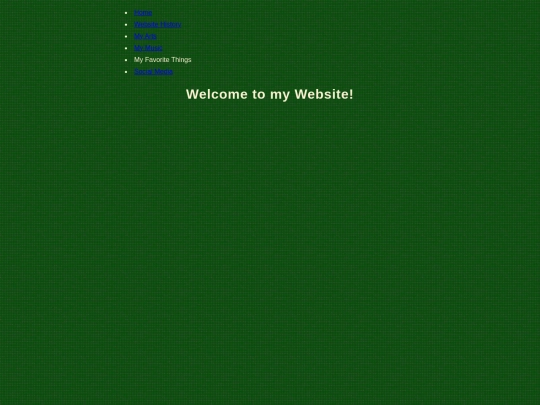favorites screenshot