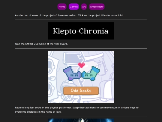 portfolio screenshot