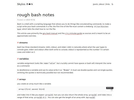 posts/bash-notes screenshot
