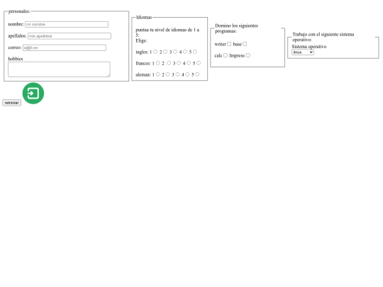 practica encuesta/ejercicio screenshot