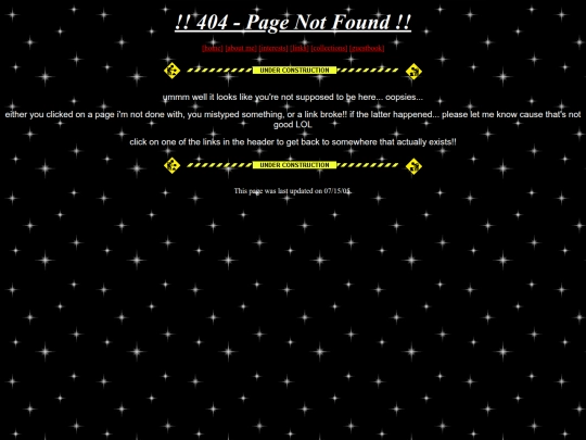 not_found screenshot