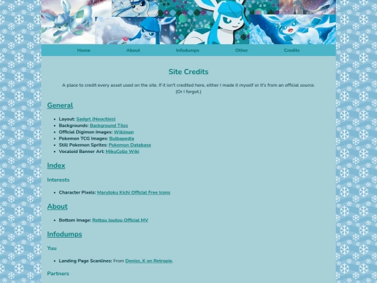 credits screenshot