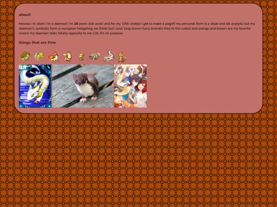 infodumps/daemon screenshot