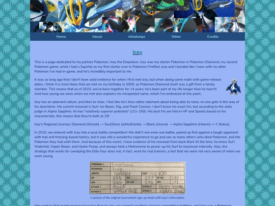 infodumps/icey screenshot