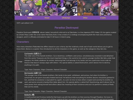 infodumps/rakuhaka/overview screenshot