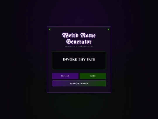 namegen screenshot
