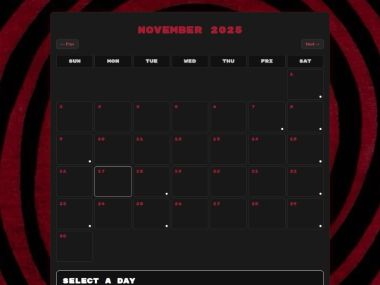 calendar screenshot