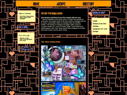 star-trek-blingee screenshot