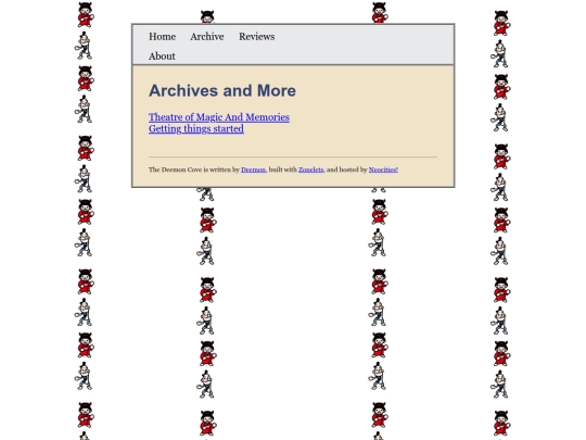 archive screenshot