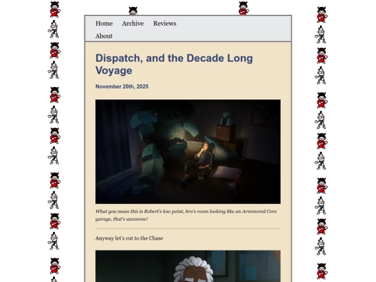 posts/Dispatch-Review screenshot