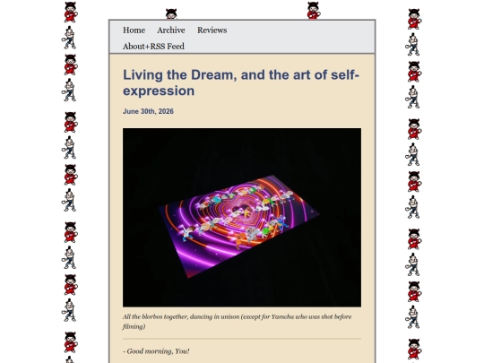 posts/Living-The-Dream-and-the-Art-of-Self-Expression screenshot
