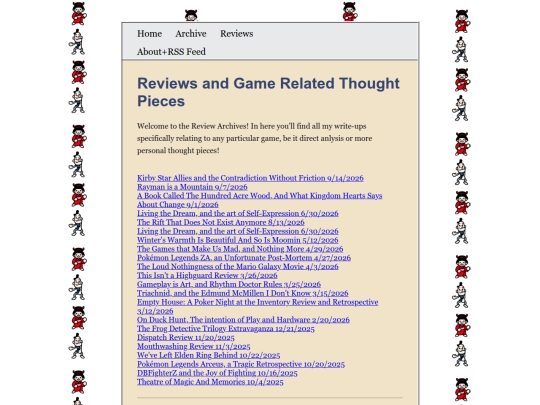 reviewarchive screenshot
