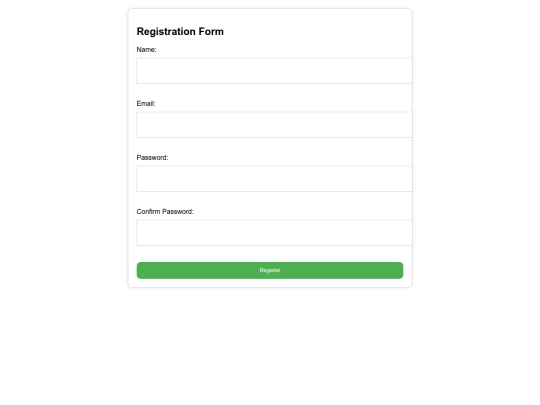 Register screenshot
