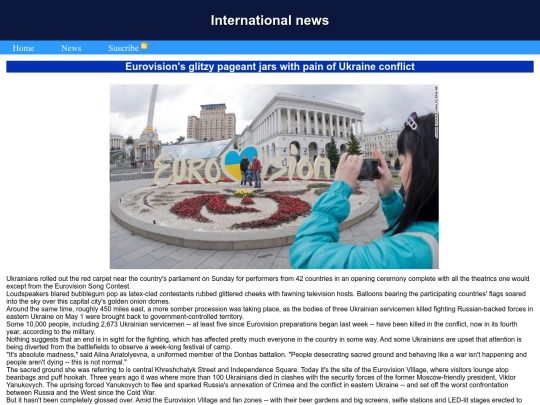 news_eurovision screenshot