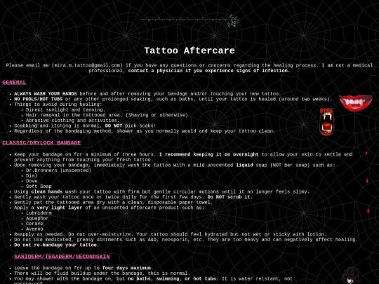 Aftercare screenshot