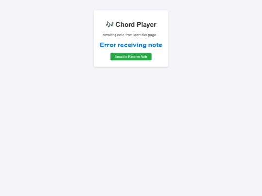 ChordPlayerHTML screenshot