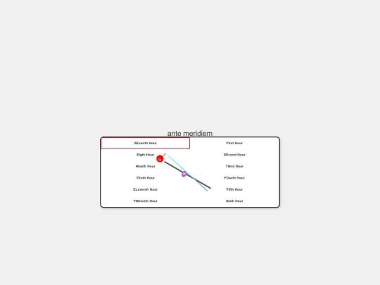 animatedclock screenshot