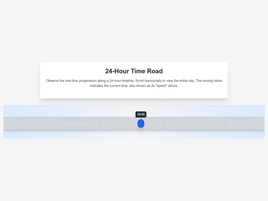 movingblockclock screenshot