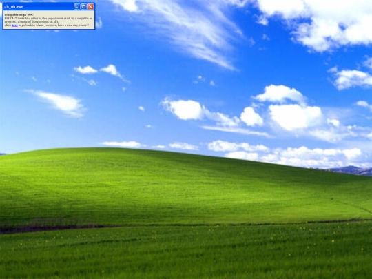 not_found screenshot