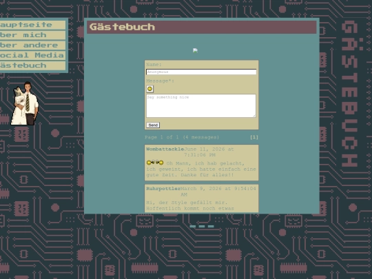 guestbook/guestbook screenshot