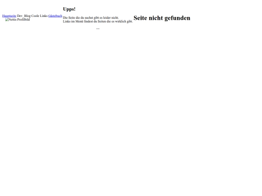 not_found screenshot