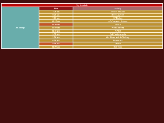 Stylish Schedule screenshot