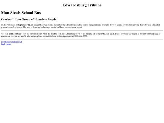 homeless_bus screenshot