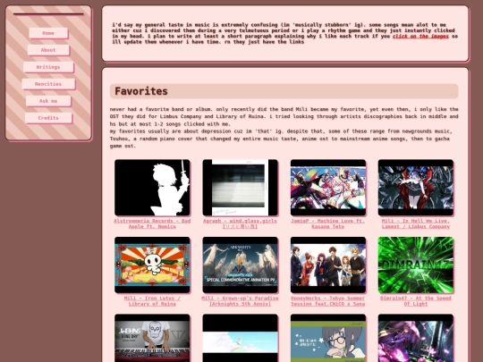 Music screenshot