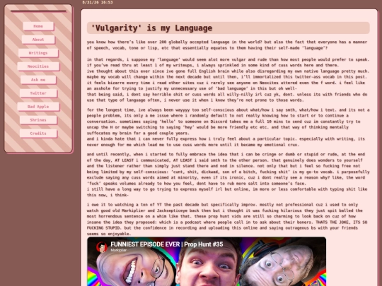 writings/VulgarityismyL screenshot