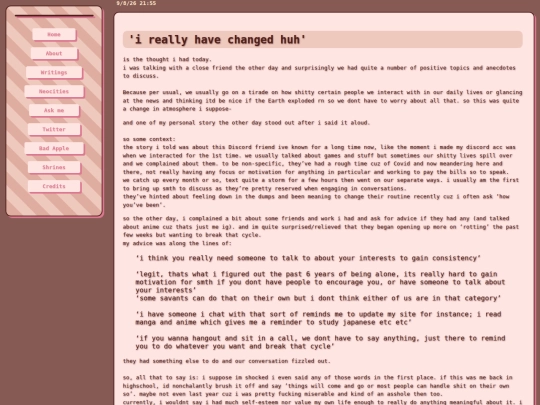 writings/changed screenshot