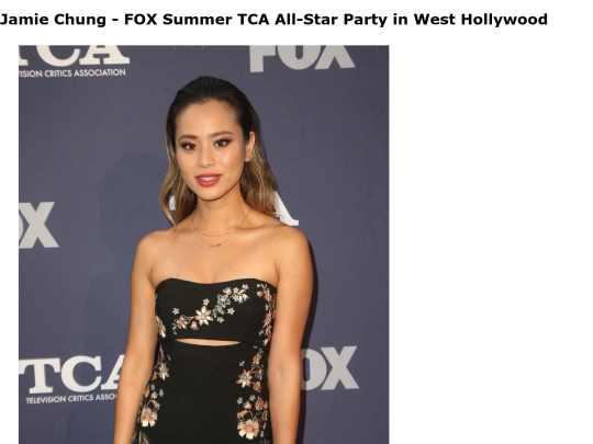 jamie-chung-fox-summer-tca-all-star-party-in-west-hollywood screenshot