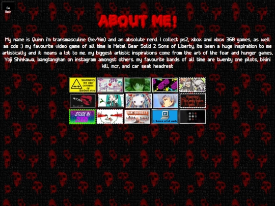 aboutme screenshot
