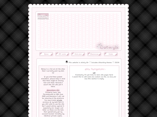 links screenshot