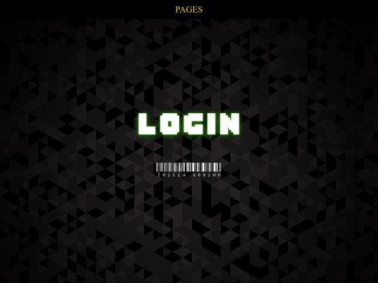 login screenshot