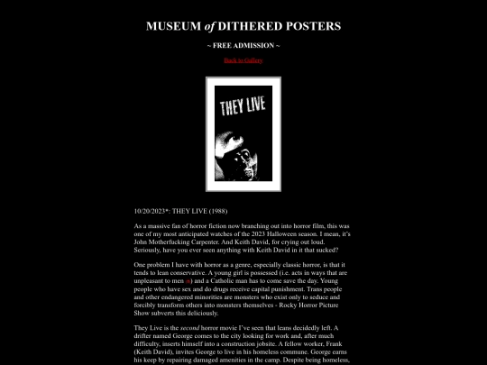 journal/theylive screenshot