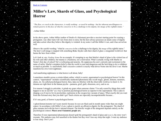 rants/millerslaw screenshot