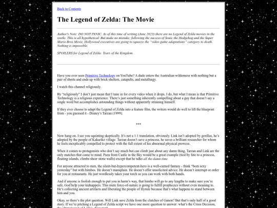 rants/zelda-the-movie screenshot