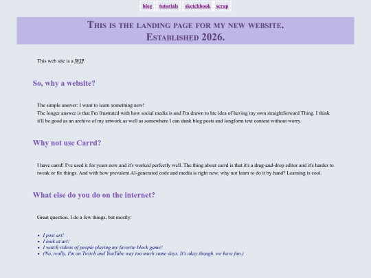 landingpage screenshot