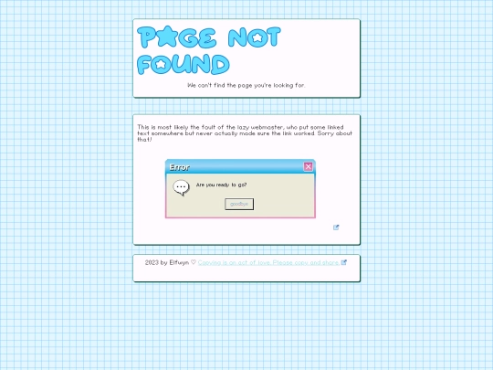 404 screenshot