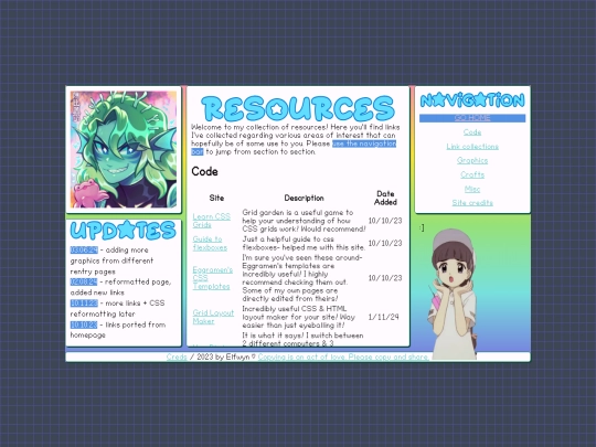 resources screenshot
