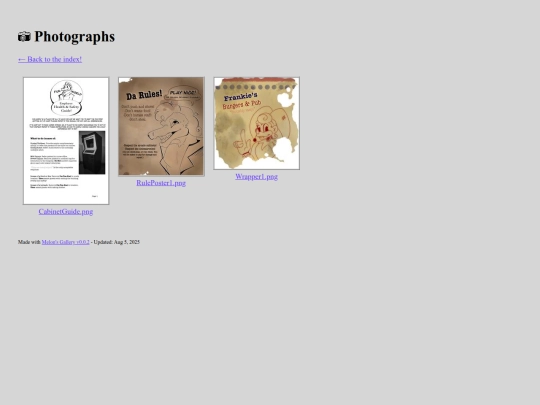 media/photographs screenshot