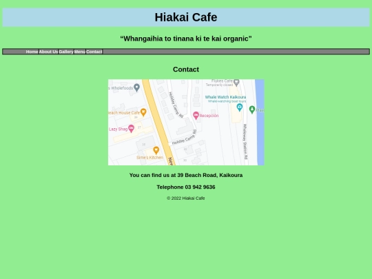 contact screenshot