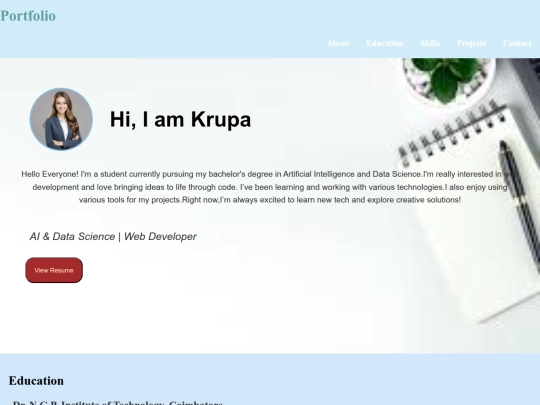 portfolio/port screenshot