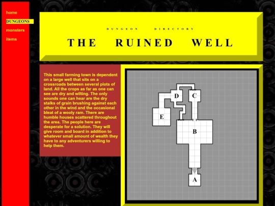 Dungeon Press/ruinedwell screenshot