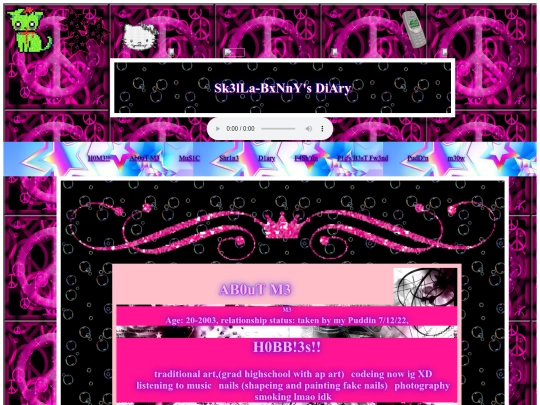 aboutme screenshot