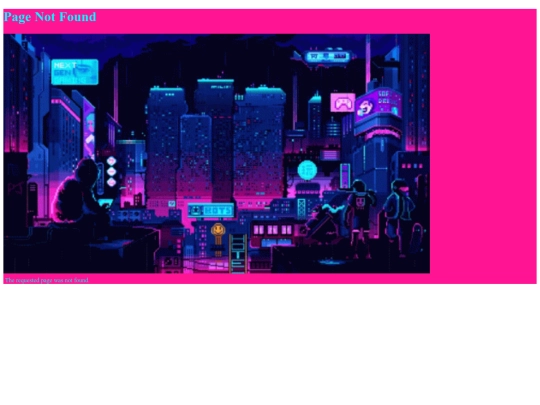 not_found screenshot