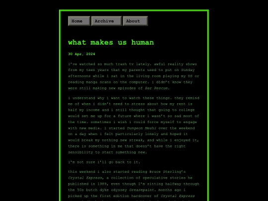 voidplazablog/blog/posts/2024-04-30-what-makes-us-human screenshot