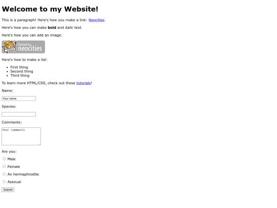 formtest screenshot