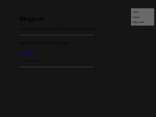 blog screenshot