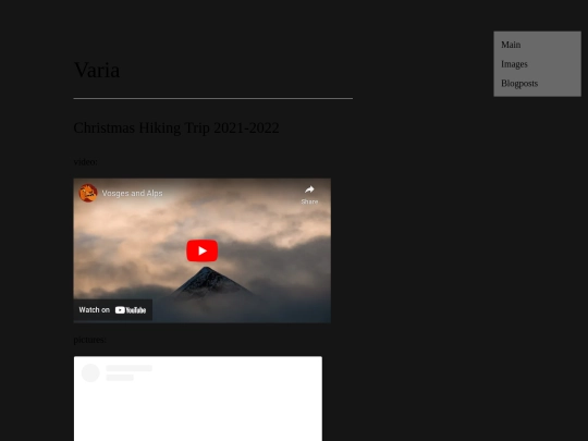 varia screenshot